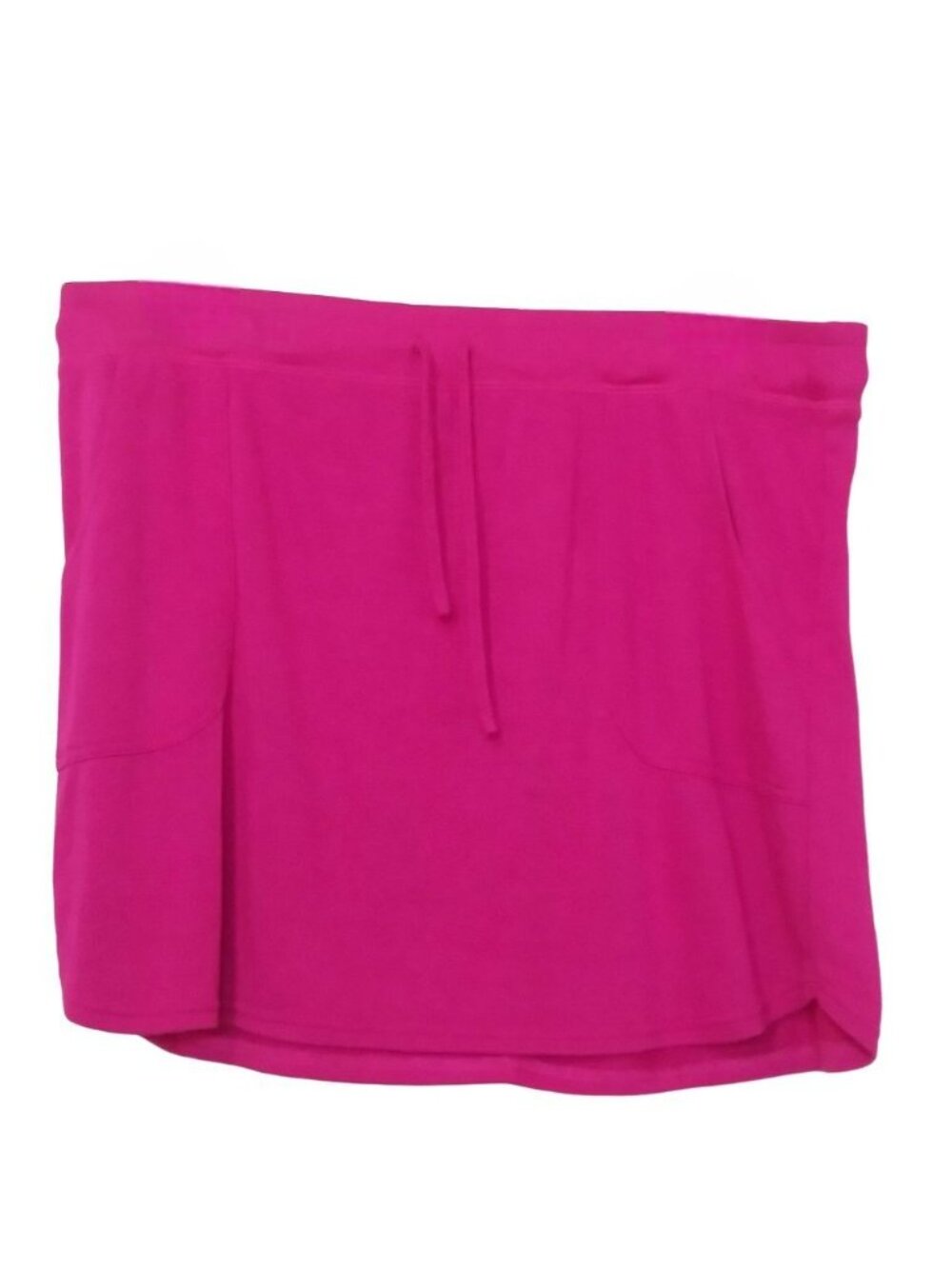 Balance Collection Size XXL Skort Fuchsia Elastic Drawstring Waist Two Pockets - Picture 2 of 7